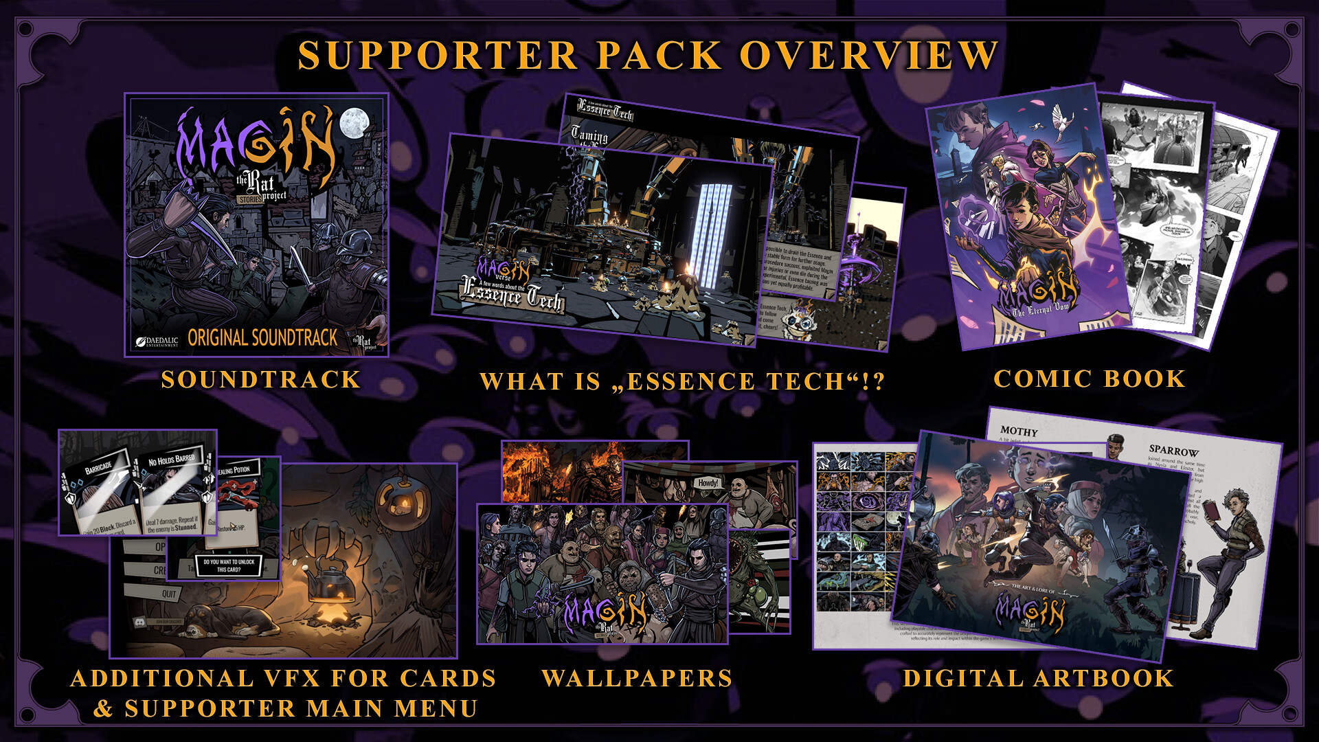  Magin: The Rat Project Stories - Supporter Pack 杉果游戏 sonkwo