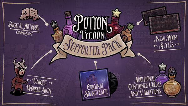 药剂大亨：支持者包 Potion Tycoon - Supporter Pack 杉果游戏 sonkwo