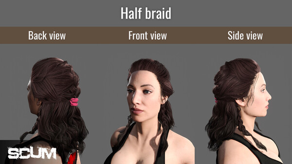 人渣：女性发型包 SCUM Female Hair Pack 杉果游戏 sonkwo