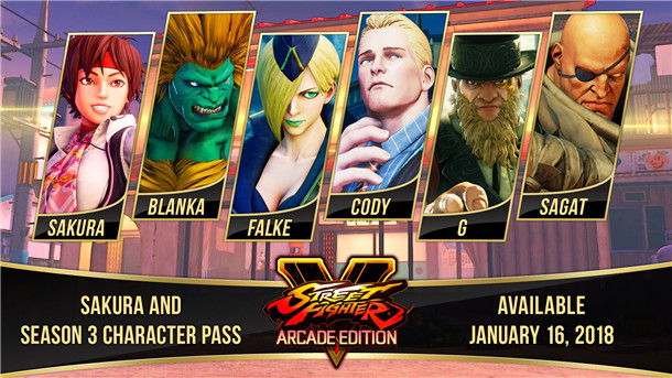 街霸 V：第3赛季角色包季票 Street Fighter V - Season 3 Character Pass【攻略 评测 史低】_杉果游戏