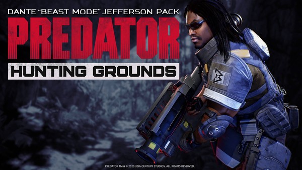 铁血战士：狩猎战场 - 但丁·“野兽模式”·杰斐逊 Predator: Hunting Grounds - Dante "Beast Mode" Jefferson DLC Pack 杉果游戏 sonkwo